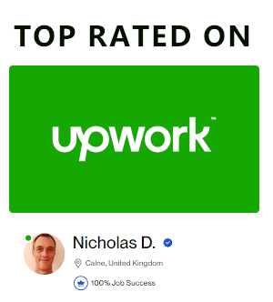 Top rated native English freelance copywriter on Upwork